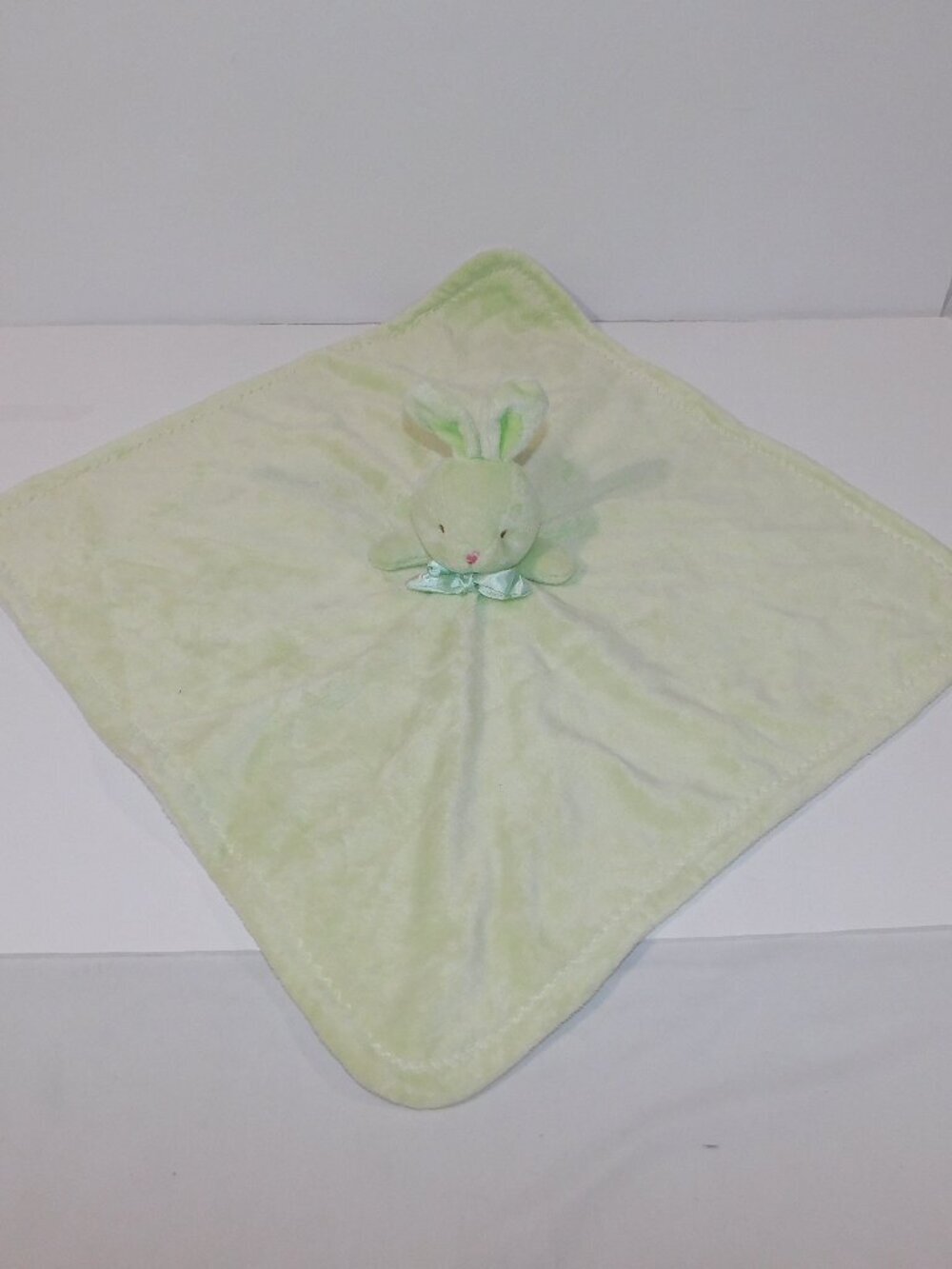 Blankets Beyond Green Bunny Rabbit Security blanket Baby Lovey Nunu **READ